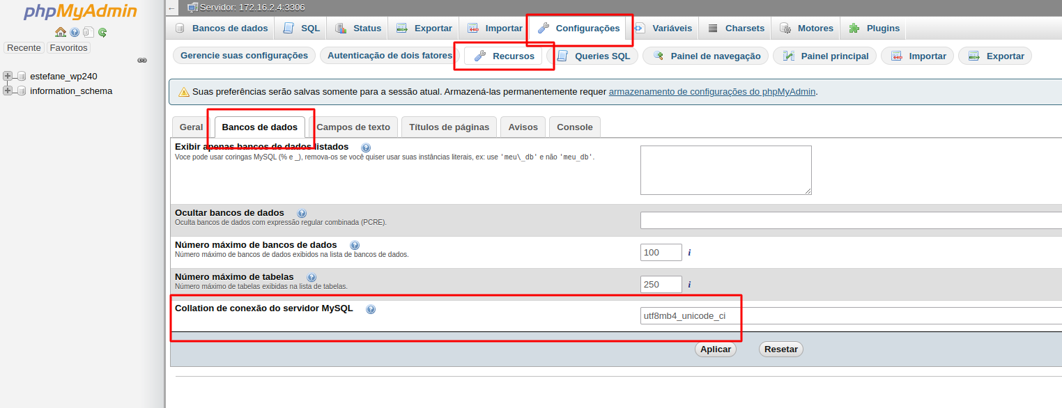 Como Alterar O Charset Do MySQL