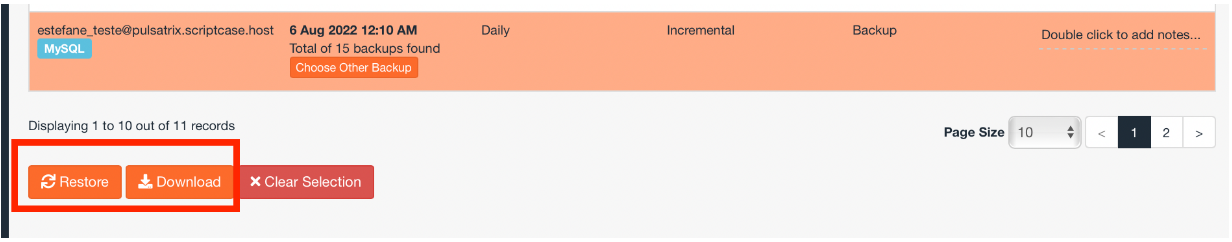 JetBackup 5 - Database Users : How To Restore A Database User